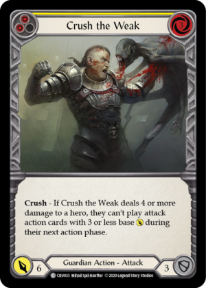 Crush the Weak (CRU033)