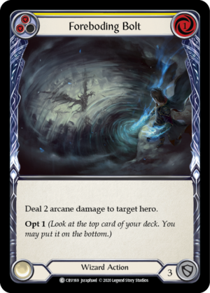 Foreboding Bolt (CRU169)