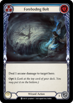 Foreboding Bolt (CRU170)
