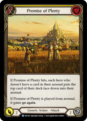 Promise of Plenty (CRU184)