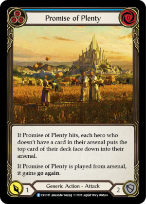 Promise of Plenty (CRU185)