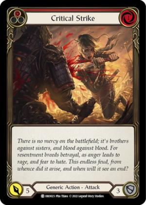 Critical Strike (DRO023)