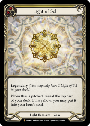 Light of Sol (DTD000)