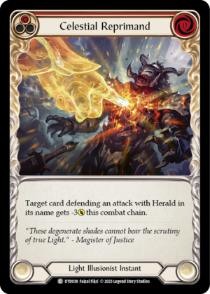 Celestial Reprimand (DTD038)