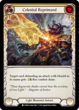Celestial Reprimand (DTD039)