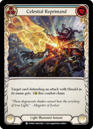 Celestial Reprimand (DTD040)