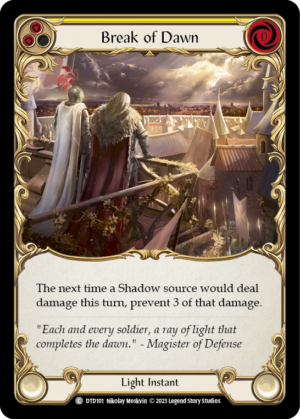 Break of Dawn (DTD101)