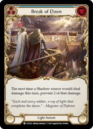 Break of Dawn (DTD102)
