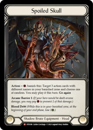 Spoiled Skull (DTD106)