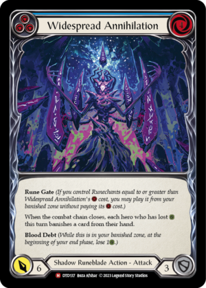 Widespread Annihilation (DTD137)