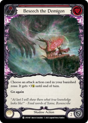Beseech the Demigon (DTD187)