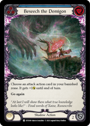 Beseech the Demigon (DTD189)