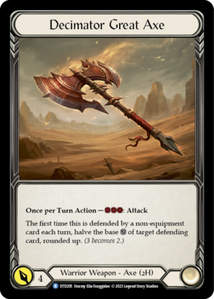 Decimator Great Axe (DTD205)