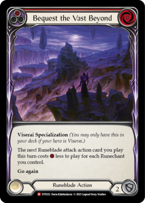 Bequest the Vast Beyond (DTD212)