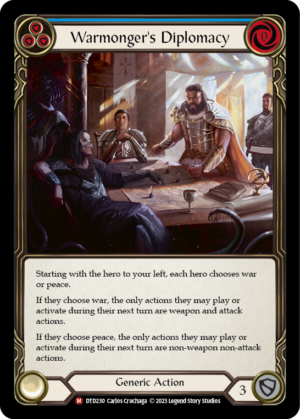 Warmonger’s Diplomacy (DTD230)
