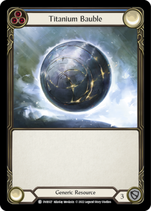 Titanium Bauble (DVR027)
