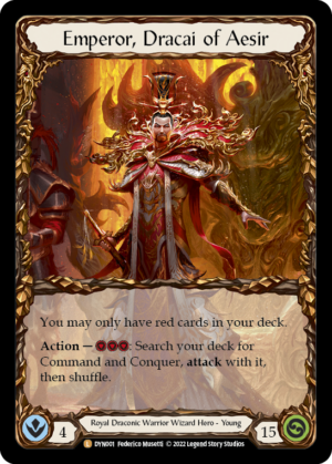 Emperor, Dracai of Aesir (DYN001)