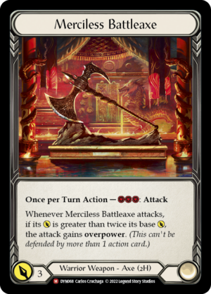 Merciless Battleaxe (DYN068)