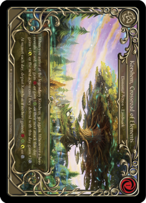 Korshem, Crossroad of Elements (ELE000)