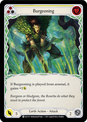 Burgeoning (ELE135)