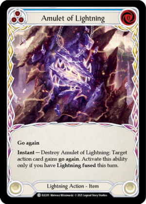 Amulet of Lightning (ELE201)