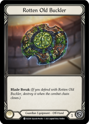 Rotten Old Buckler (ELE204)