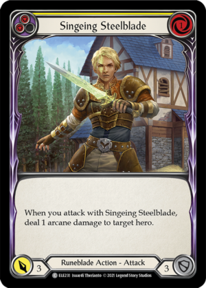 Singeing Steelblade (ELE231)
