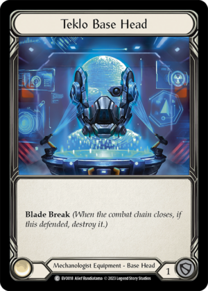 Teklo Base Head (EVO018)