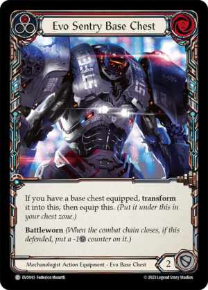 Evo Sentry Base Chest (EVO043)