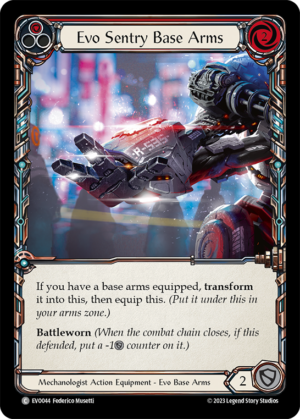 Evo Sentry Base Arms (EVO044)