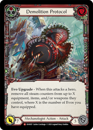 Demolition Protocol (EVO057)