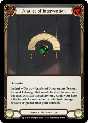 Amulet of Intervention (EVR180)