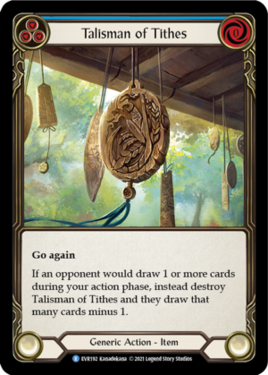 Talisman of Tithes (EVR192)