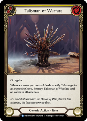 Talisman of Warfare (EVR193)