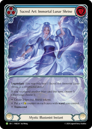 Sacred Art: Immortal Lunar Shrine (FAB234)