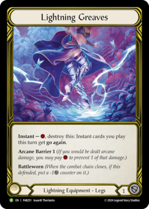 Lightning Greaves (FAB251)