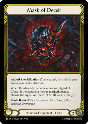 Mask of Deceit (FAB291)