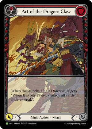 Art of the Dragon: Claw (FAB308)