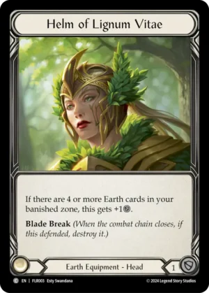 Helm of Lignum Vitae (FLR003)