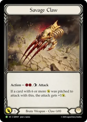Savage Claw (GEM107)