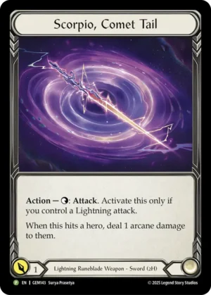 Scorpio, Comet Tail (GEM143)