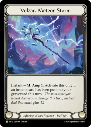 Volzar, Meteor Storm (GEM144)
