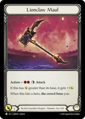 Lionclaw Maul (GEM145)