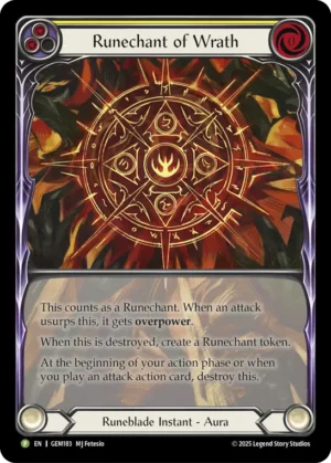Runechant of Wrath (GEM183)