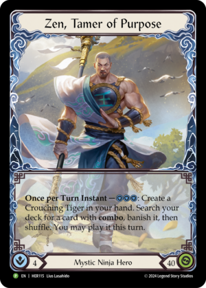 Zen, Tamer of Purpose (HER115)