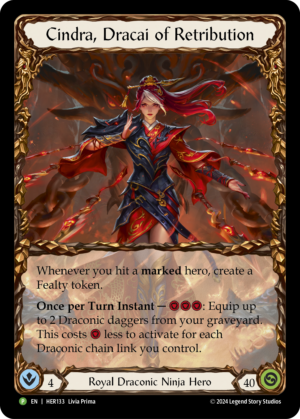 Cindra, Dracai of Retribution (HER133)