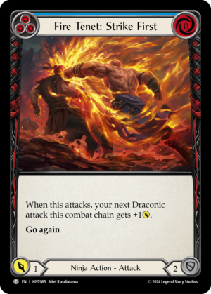 Fire Tenet: Strike First (HNT085)