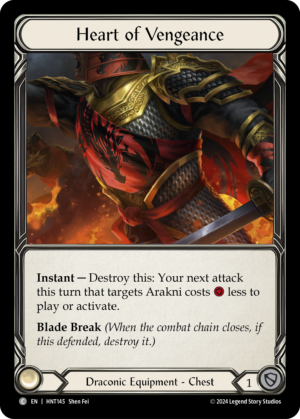 Heart of Vengeance (HNT145)