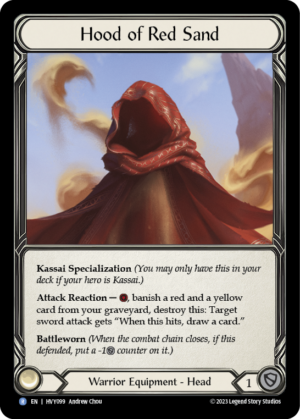Hood of Red Sand (HVY099)