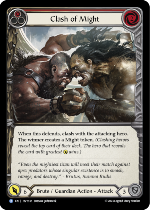 Clash of Might (HVY137)
